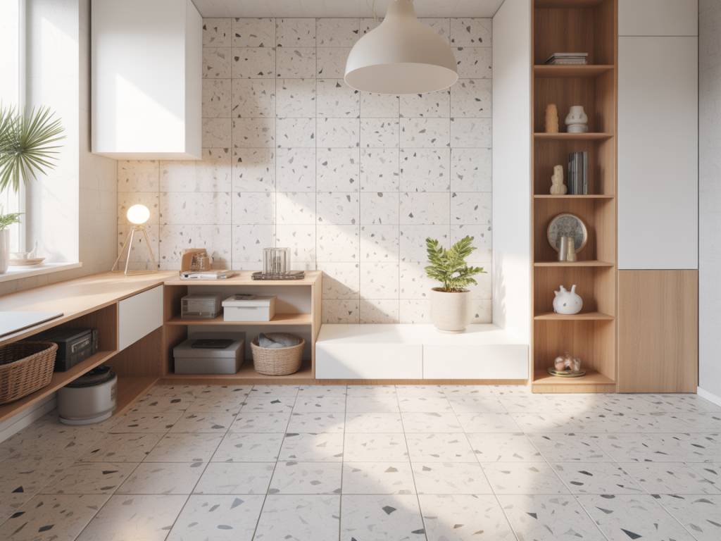 Carrelage imitation terrazzo : comment l’adopter pour une déco chic et originale