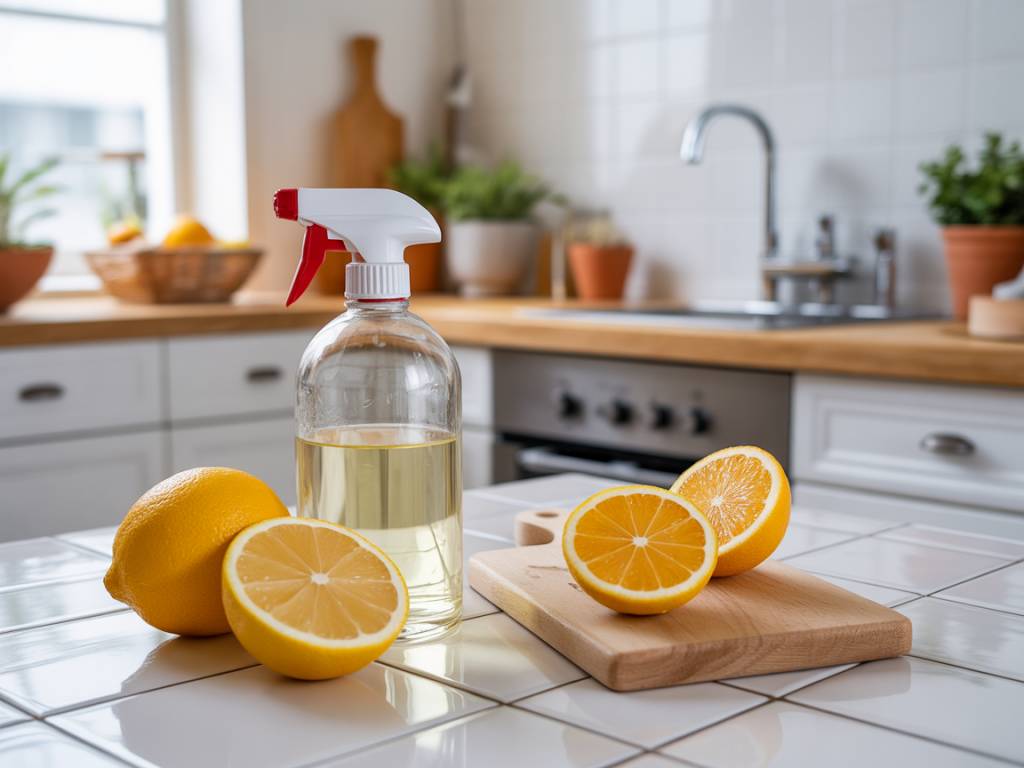 Acide citrique détartrant : l’astuce naturelle pour détartrer carrelage, robinetterie et joints