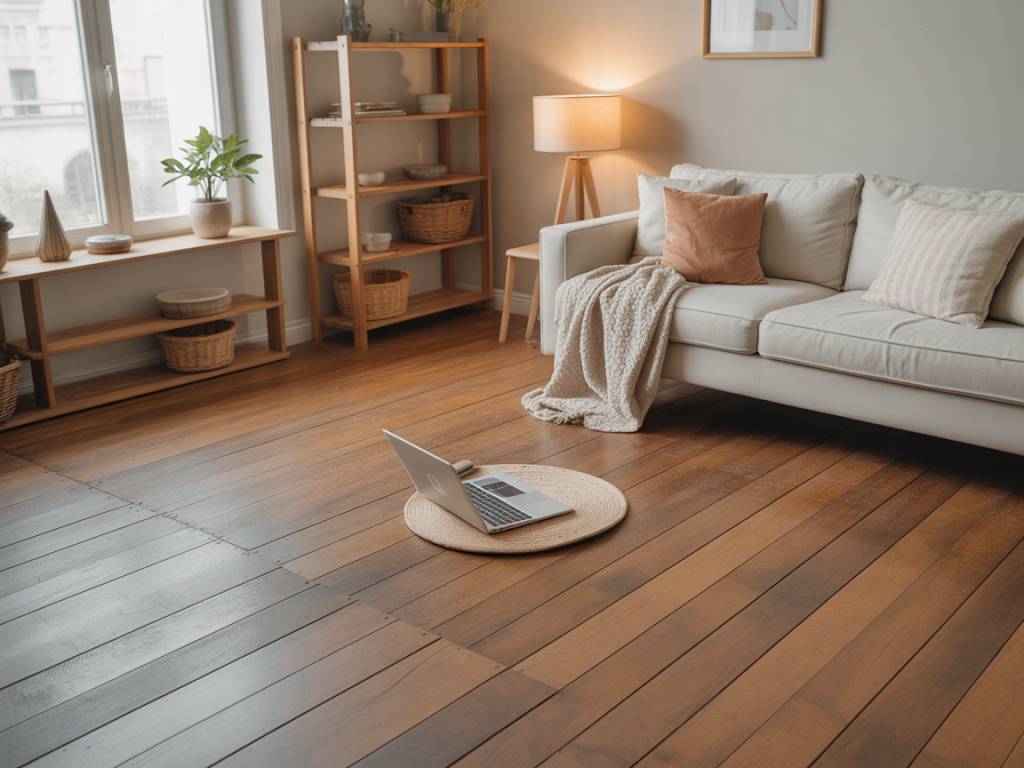 Nettoyer un vieux plancher bois brut : techniques de rénovation efficaces